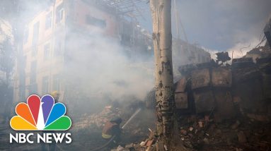 Ukraine Accuses Russia Of Cruise Missile Attacks On Civilian Sites In Donetsk