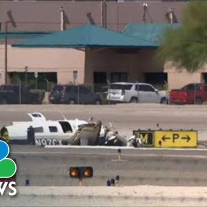 At Least 4 Dead After Two Small Planes Collide In Las Vegas