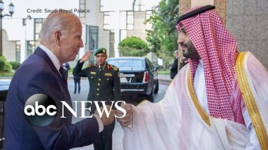 Biden meets Saudi crown prince