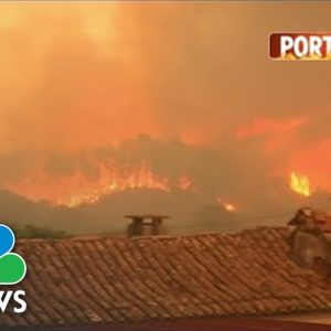 Deadly Heatwave, Wildfires Raging Across Europe