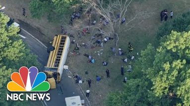 Dozens Injured, 3 Seriously, In Bronx, New York, Bus Crash