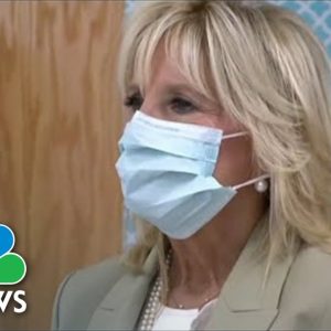 First Lady Says Biden Is 'Doing Fine' After Testing Positive For Covid