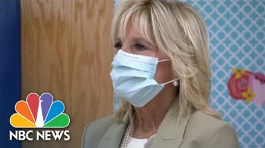 First Lady Says Biden Is 'Doing Fine' After Testing Positive For Covid