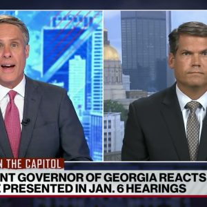 Georgia's lieutenant governor reacts to Jan. 6 hearings | ABCNL