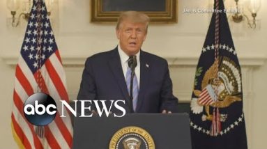 House Jan. 6 committee shows outtakes from Trump video