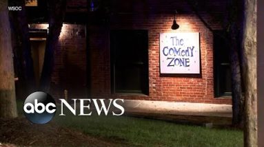 Man arrested after firing gun inside comedy club in Charlotte