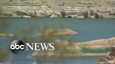 Lake Mead drops to record-low water levels amid dangerous drought conditions | ABCNL