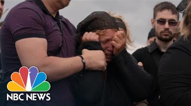 Hundreds Mourn Four-Year-Old Ukrainian Girl Killed By Russian Missile Strikes