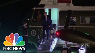 President Biden Comes Home From The Middle East To Lower Approval Ratings