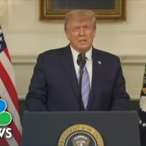 Watch: Raw Footage Reveals Outtakes Of Trump’s Address The Day After Jan. 6