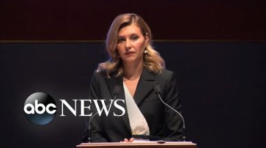 Ukraine’s first lady delivers powerful speech to US Congress