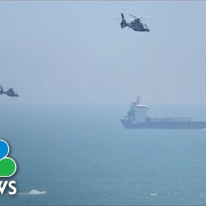 China Starts Live-Fire Military Drills Near Taiwan After Pelosi’s Controversial Visit
