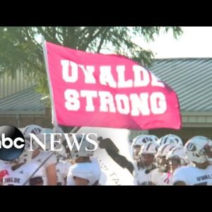 Uvalde High School football team wins 1st game of the season