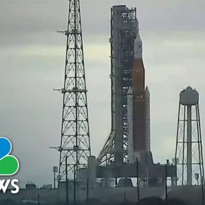 Violent Morning Thunderstorms Threaten NASA Artemis Launch