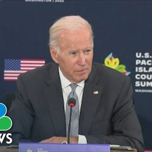 Biden Calls Referendum Vote In Russian-Occupied Areas Of Ukraine 'An Absolute Sham'
