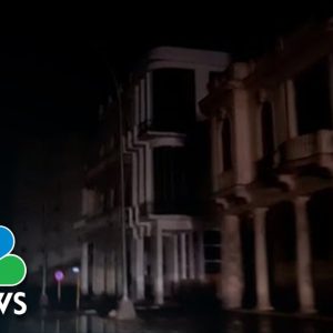 All Of Cuba Without Power After Hurricane Ian Makes Landfall