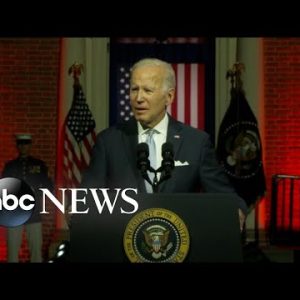 Biden speaks on the state of American democracy in prime-time