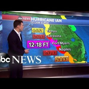 ABC News Live: Hurricane Ian may bring an 18-foot storm surge to parts of Florida