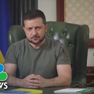 Zelenskyy Applauds U.N. Mission To Zaporizhzhia Nuclear Power Plant