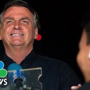 Brazil's Bolsonaro Forces Runoff Against Lula In Presidential Election