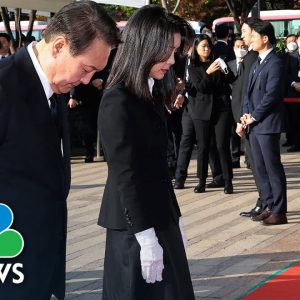 South Korea's President, First Lady, Mourn Victims Of Seoul's Halloween Crowd Crush