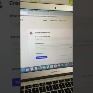 Personal Bio Generator 🚀 [AI Marketing] #Shorts
