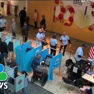 Inside A Nevada Polling Site Where Voters Show ‘Extraordinary Levels Of Turnout’