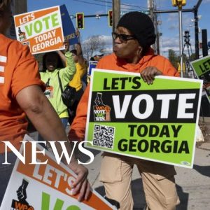 Early voting underway for Georgia Senate runoff election