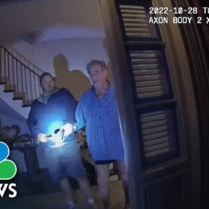 Bodycam video shows moment Paul Pelosi is attacked with hammer