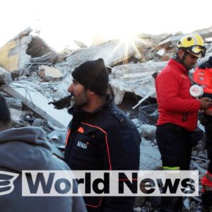 A Dramatic Rescue From Turkey's Earthquake Epicenter