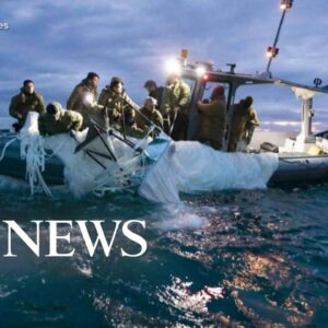 'Significant amount' of Chinese spy balloon has been lifted from the ocean floor