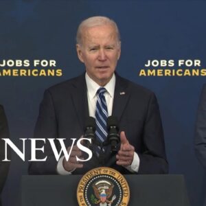 Biden comments on better-than-expected jobs report