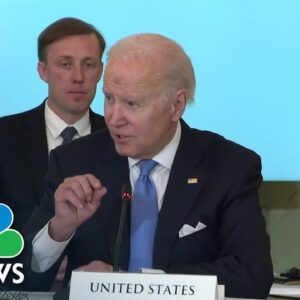 Biden pledges to defend 'every inch of NATO' in meeting with Bucharest Nine