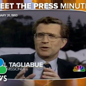 MTP Minute: NFL commissioner discusses players' safety in 1993