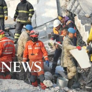 Searching beyond hope after devastating earthquake