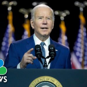 LIVE: Biden delivers remarks on administration's conservation efforts | NBC News