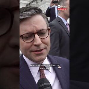 House Speaker Mike Johnson calls chaos during House hearing 'not a good look for Congress'