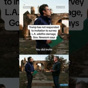 Trump has not responded to invitation to survey L.A. wildfire damage, Gov. Newsom says