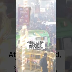At least 7 killed, 10 injured in stampede at India festival