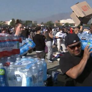 Fire victims receive an outpouring of donations