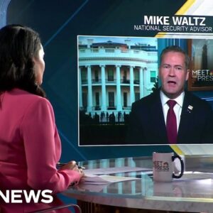 NSA Mike Waltz: If you oppose Trump’s Gaza proposal, then ‘come to us with a better plan’