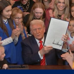 Trump signs executive order banning transgender athletes from women's sports