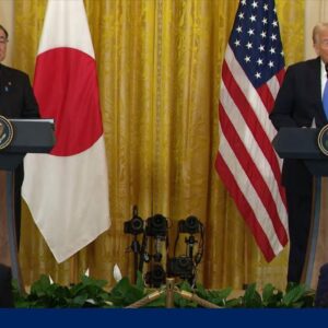 President Trump hosts Japanese PM Ishiba at the White House to discuss trade policy