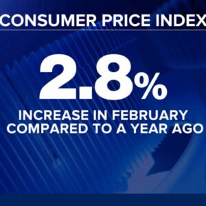 Inflation cools in first full month of Trump term