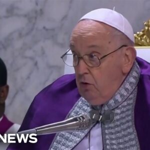 Pope Francis thanks supporters for prayers in audio message