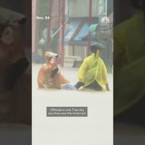 At least eight people dead after rain causes severe flooding in Thailand