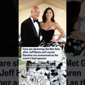 Fans slamming Met Gala after Jeff Bezos, Lauren Sánchez are announced as event's lead sponsor