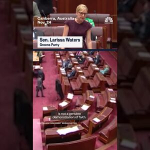 Australian far-right lawmaker sparks outrage over burqa