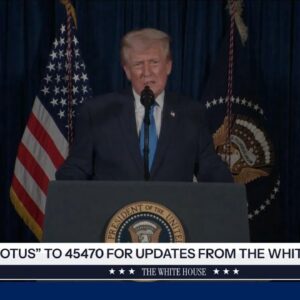 FULL REMARKS: Trump calls National Guard shooting 'act of evil'