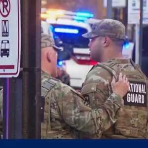 2 National Guard on patrol near White House shot in "targeted" attack, officials say